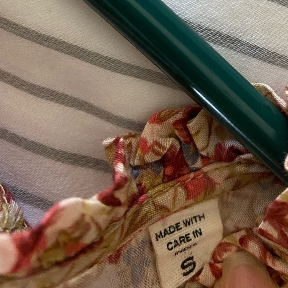 DOEN MONET DRESS Pink Valley Floral Size Small HMD - Picture 11 of 11